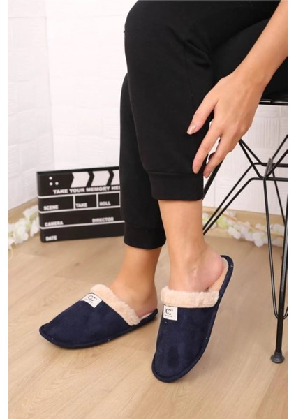 Ünisex Içi Kürklü Kışlık Ev Terliği Misafir Çeyiz Bohça Terliği Kaymaz Ses Yapmaz Taban fiyatları