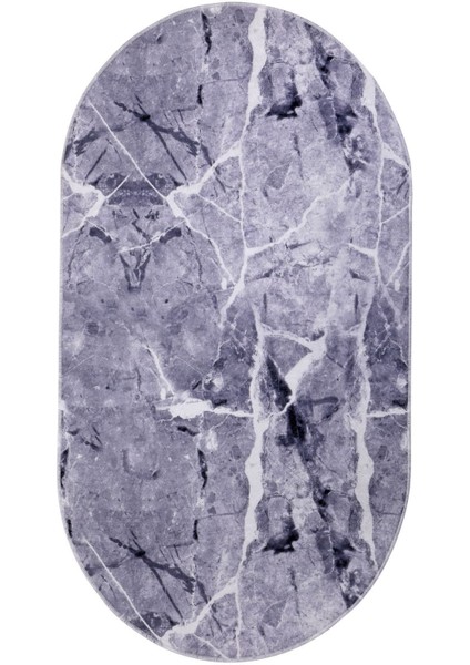 Halı Gri Granit Yıkanabilir Saçaksız Oval Kesme Ince Yolluk Kilim Salon Halısı Modelleri fiyatları
