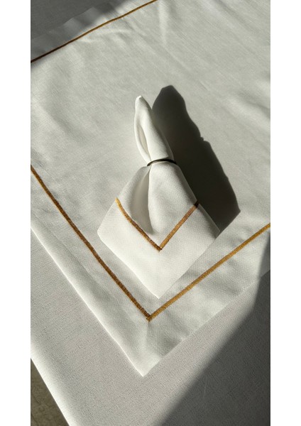 Creaminhome 6 Adet Gold Peçete