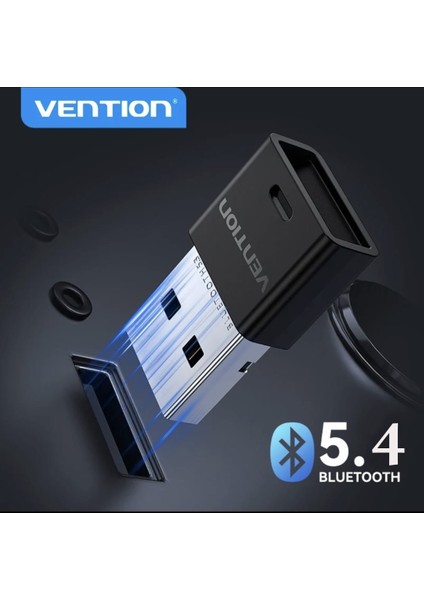 Bluetooth Adaptör 5.4 Süper Hızlı CE/FC/ROHS Lisanslı Yüksek Performans Düşük Gecikme Son Nesil Teknoloji 5.4 Ultra Hızlı Orginal