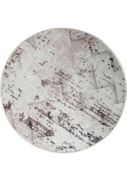 Halı Bej K1280 Yıkanabilir Yuvarlak Kesme Ince Yolluk Kilim Salon Halısı Modelleri modelleri
