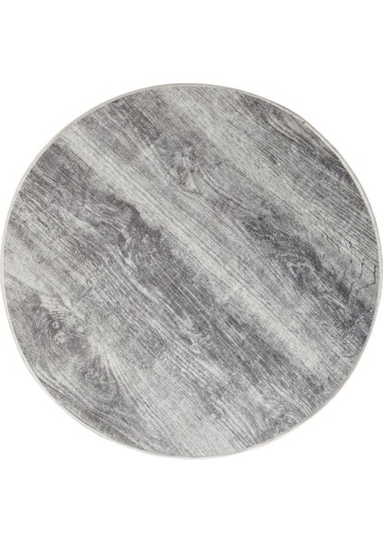 Halı Gri KY7056 Yıkanabilir Yuvarlak Kesme Ince Yolluk Kilim Salon Halısı Modelleri modelleri