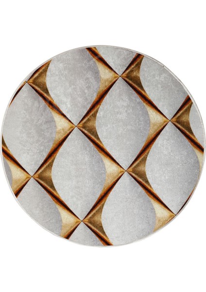 Halı Gold KY7059 Yıkanabilir Yuvarlak Kesme Ince Yolluk Kilim Salon Halısı Modelleri modelleri