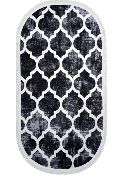 Halı Siyah Maça Yıkanabilir Saçaklı Oval Kesme Ince Yolluk Kilim Salon Halısı Modelleri fiyatları