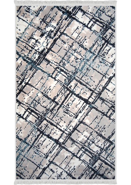 Halı Mavi Trend Yıkanabilir Saçaklı Kaymaz Kesme Ince Yolluk Kilim Salon Halısı Modelleri fiyatları