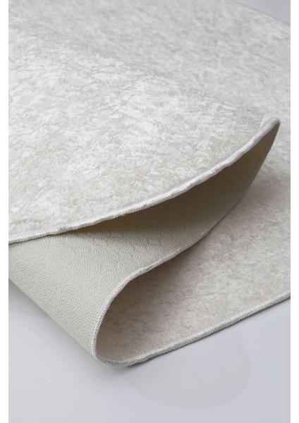 Halı Krem Janjanlı Ipeksi Oval Kaymaz Kesme Ince Yolluk Kilim Salon Halısı Modelleri fırsatları