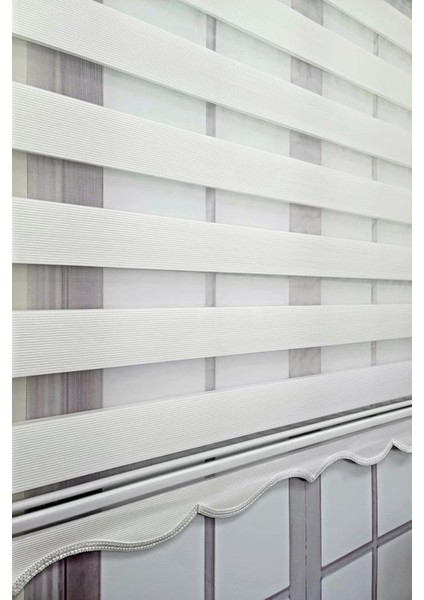 Etek Dilimli Mikro Pliseli Stor Zebra Perde fiyatları