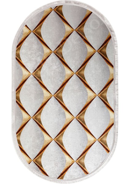 Halı Gold KY7059 Saçaklı Oval Kaymaz Kesme Ince Yolluk Kilim Salon Halısı Modelleri fiyatları