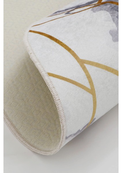 Halı Gold Kristal Yıkanabilir Saçaksız Oval Kesme Ince Yolluk Kilim Salon Halısı Modeli modelleri