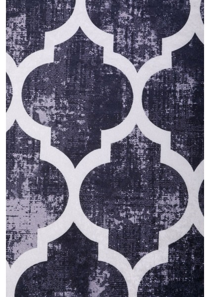 Halı Siyah Maça Yıkanabilir Saçaksız Kesme Ince Yolluk Kilim modelleri