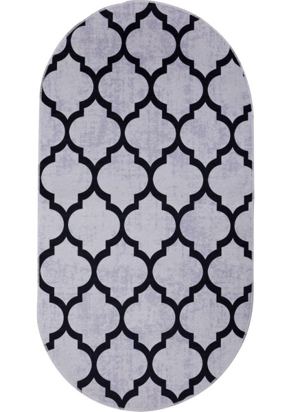 Diji Dekor Halı Gri Maça Yıkanabilir Saçaksız Oval Kesme Ince Yolluk Kilim Salon Halısı Modelleri fiyatları