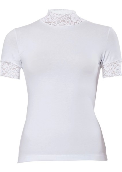 Miraxx Anıt Dantelli Balıkçı T-Shirt 2180