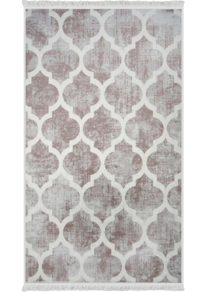 Diji Dekor Halı Bej Maça Desenli Yıkanabilir Saçaklı Kesme Ince Yolluk Kilim fiyatları