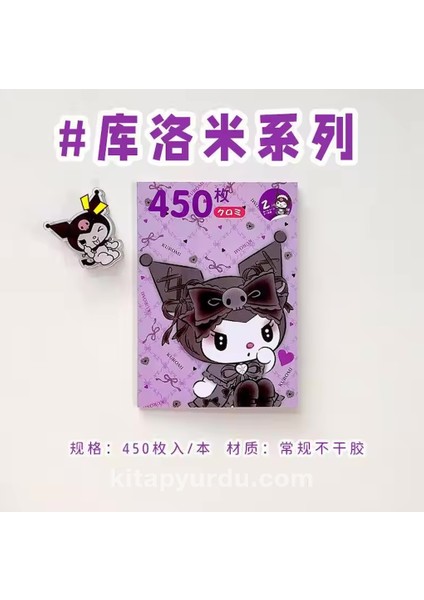 Kuromi Temalı Sticker Kitapçığı GGK PM005