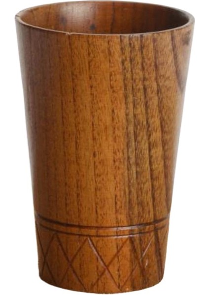 Doğal Ahşap , El Yapımı , Açı I Içme I Kamp I, Fıçı 11.5x7.8cm (Yurt Dışından)
