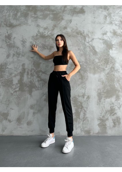 Kadın Cep Detaylı Eşofman ALTI-BGF04