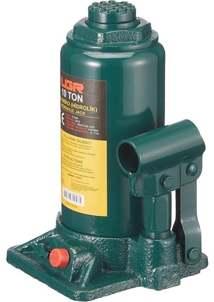 UGR 10 Ton Şişe Kriko - Araba - Tekne - Kamyon - Minibüs - Makine Yük Kaldırma modelleri