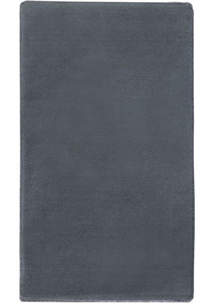 Peluş Halı Koyu Gri Yıkanabilir Post Kesme Yolluk Kilim fiyatları
