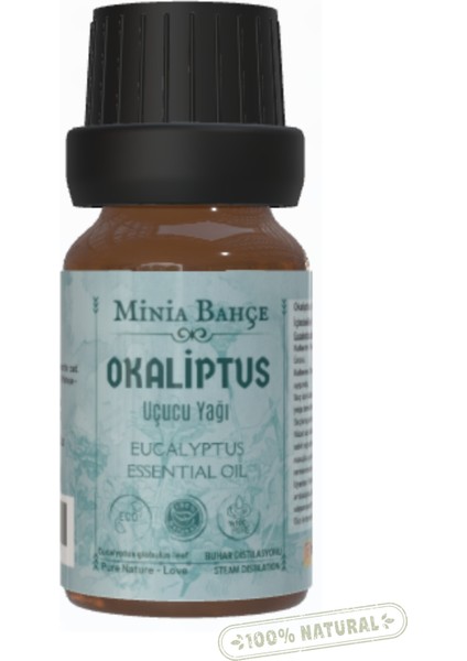 Minia Bahçe Okaliptus Uçucu Yağı 10ML