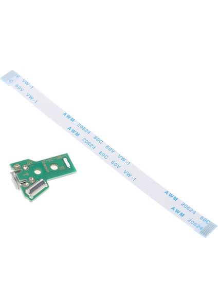 JDS JDM 040 Soket ve 12 Pin Flex Kablo PS4 Kol Tamiri Şarj Soketi 12pin Flex Set