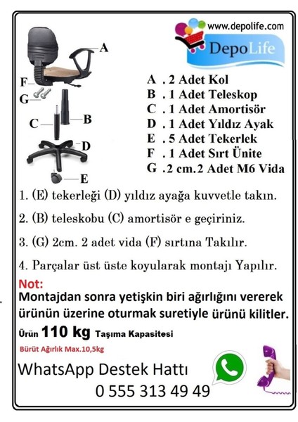 Çocuk Oyun Faaliyet Ofis Sandalyesi Koltuğu Arabalı modelleri