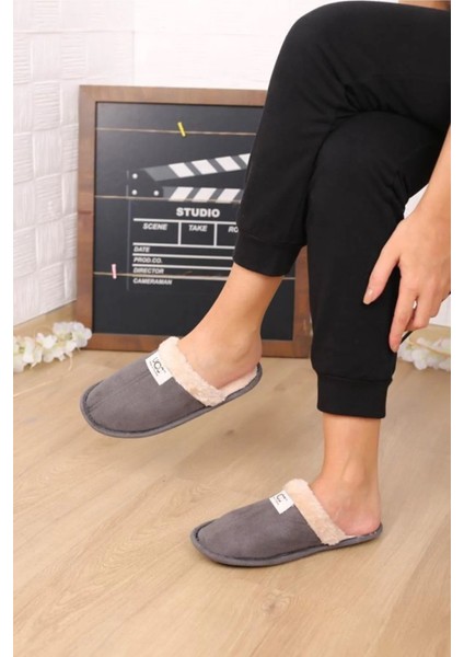 Içi Kürklü Ev Terliği 3 'lü Paket modelleri