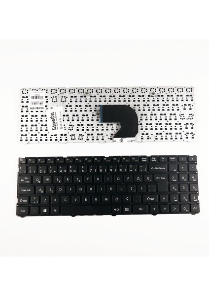 Grundig GNB 1691 B1 i7 , GNB 1587 Notebook Klavye Tuş Takımı