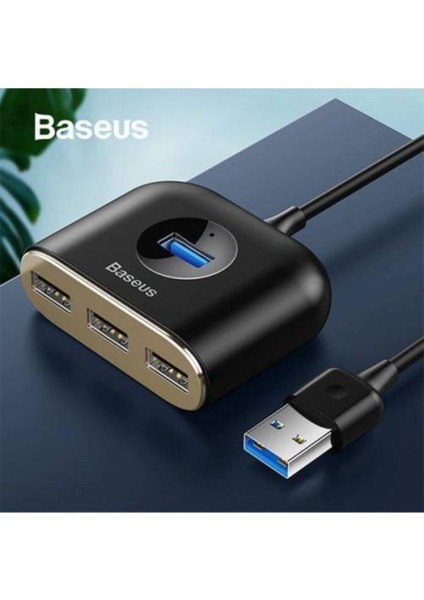 Byars-4in1 USB Hub Adaptör Usb3.0 To Usb3.0*1 Usb2.0*3 Yüksek Hız Veri Tranferi USB Çoğaltıcı Byarsbilişim