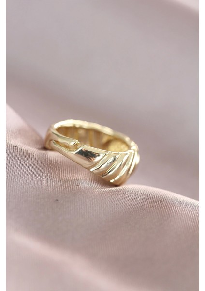 Gold Metal Kadın Yüzük - TJ-BYK1545 fiyatları
