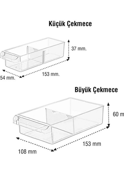 Superbag 39’ Lu Mono Blok Çekmece Seti Organizer