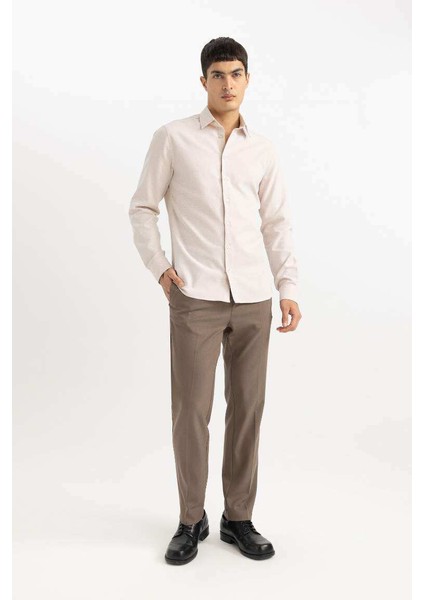 Long Sleeve Shirt Beıge fiyatları