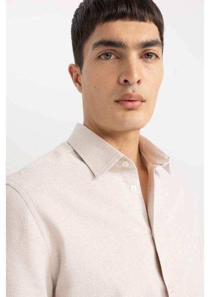 Long Sleeve Shirt Beıge fırsatları