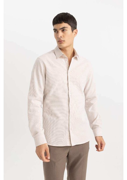 Long Sleeve Shirt Beıge modelleri