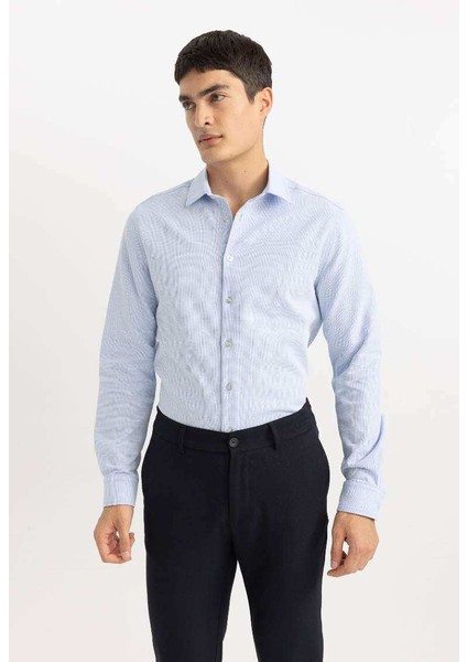 Long Sleeve Shirt Blue fırsatları