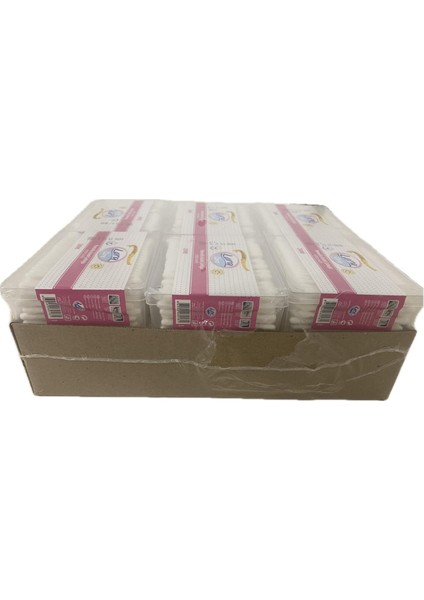 Care Pamuklu Kulak Çubuğu 200LU x 6 Paket - 1200 Adet