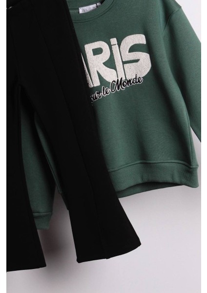 Kız Çocuk Tayt Çelik Kumaş modelleri