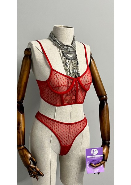 Julia Puantiyeli Bralet Takım fiyatları