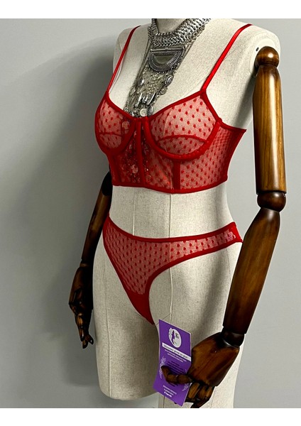 Julia Puantiyeli Bralet Takım modelleri