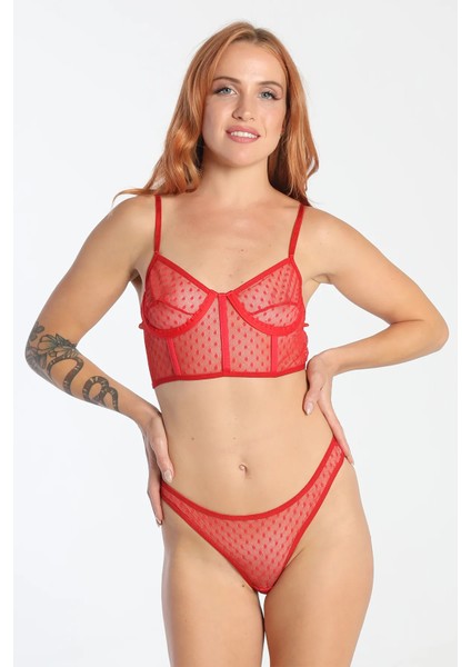 Julia Puantiyeli Bralet Takım fırsatları