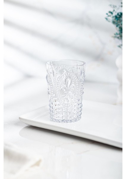 Akrilik Şeffaf 6'lı Kısa Bardak & Su Meşrubat Kahve Yanı Bardağı 400 ml ( Cam Değildir ) modelleri