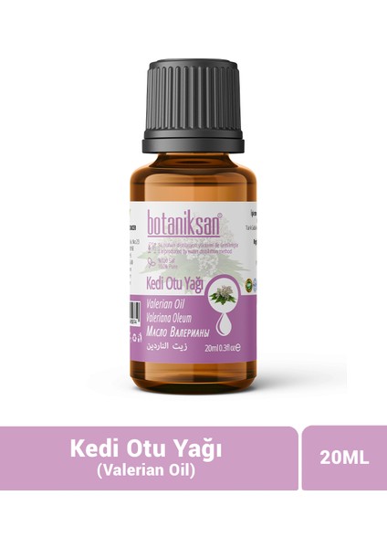 Kedi Otu Yağı - 20ML Saf, Doğal, Katkısız