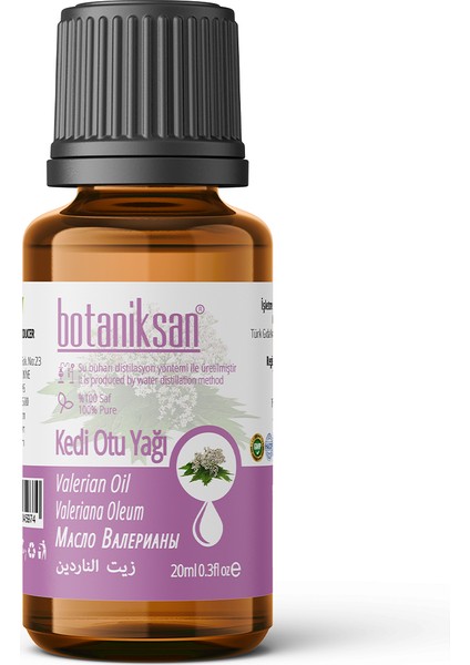 Kedi Otu Yağı - 20ML Saf, Doğal, Katkısız