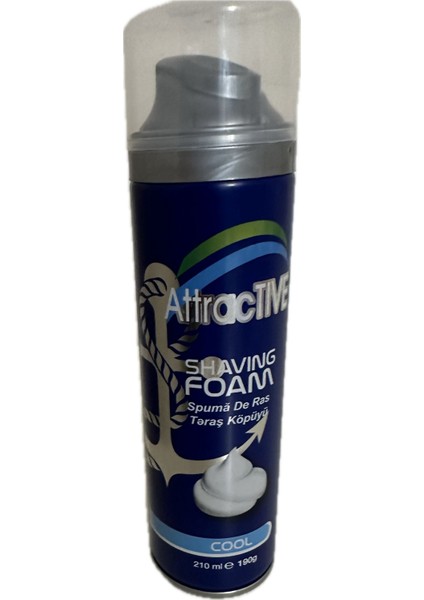 Attractive Traş Köpüğü 210 ml x 6