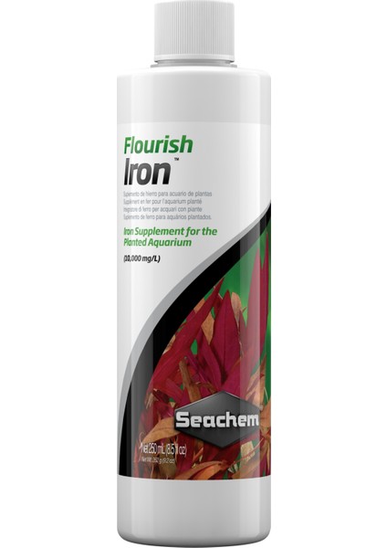 Flourish İron Akvaryum Bitkileri için Demir Takviyesi 250 ml modelleri