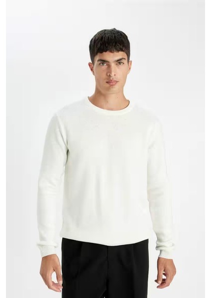 Pullover Ecru