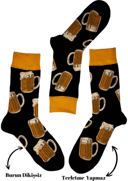 Beer Desen Çorap