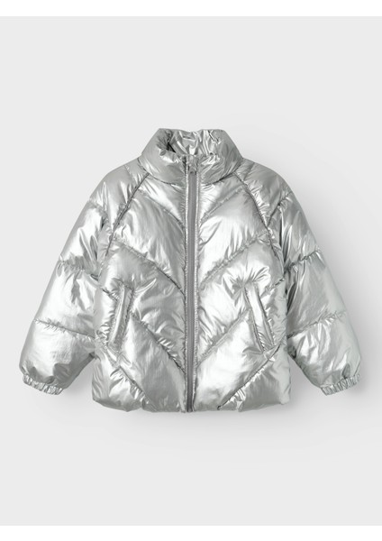 Nkfmısty Puffer Jacket Çocuk Gri Mont 13233969-05 modelleri