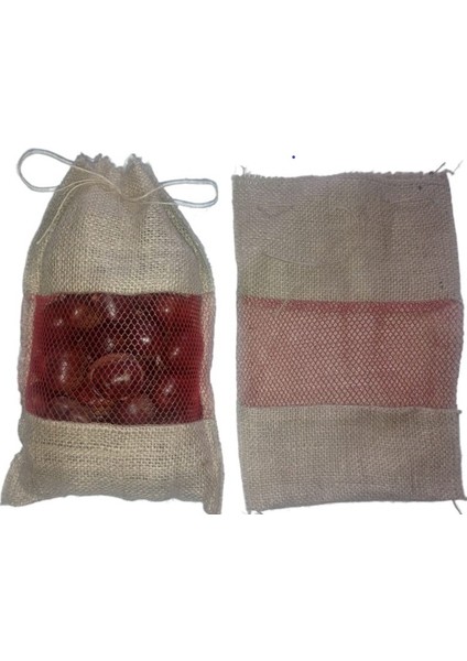 Fileli, Jüt, Fındık, Kestane Çuvalı, 20 cm*27 cm, 1kg, 10 Adet fiyatları