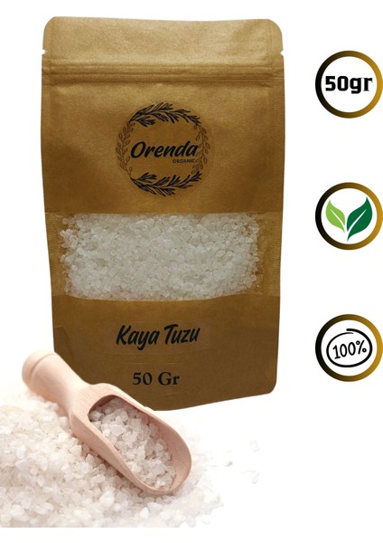 Kaya Tuzu Doğal Öğütülmüş 50 gr
