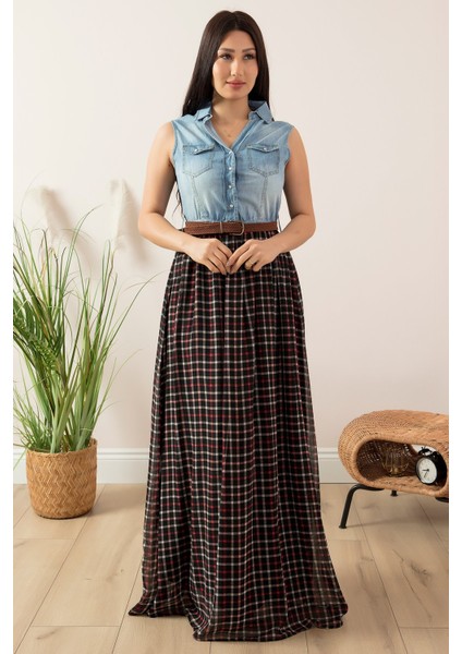 Olga 3993 Üstü Kot Altı Tül Uzun Elbise fiyatları